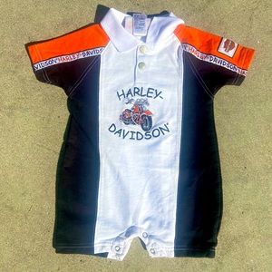 Harley Davidson onesie